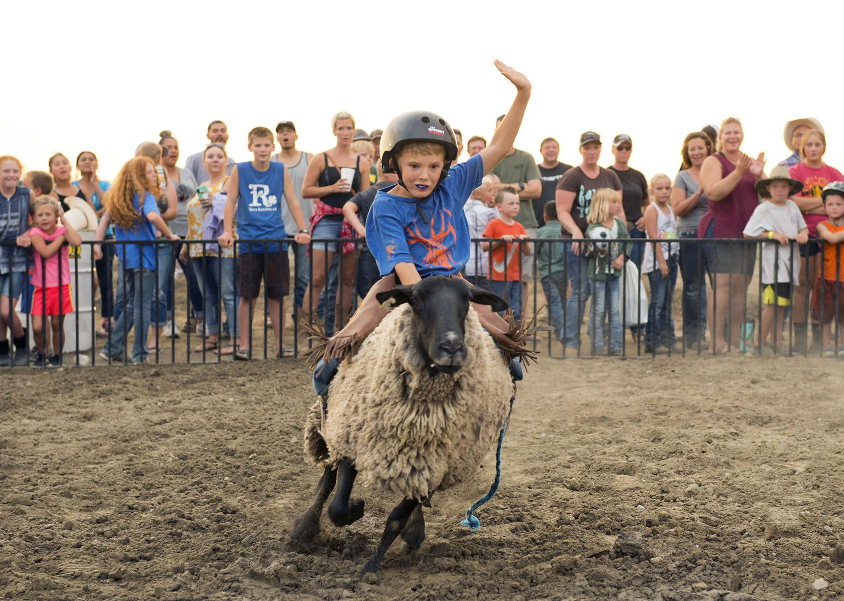 Future rodeo cowboy
